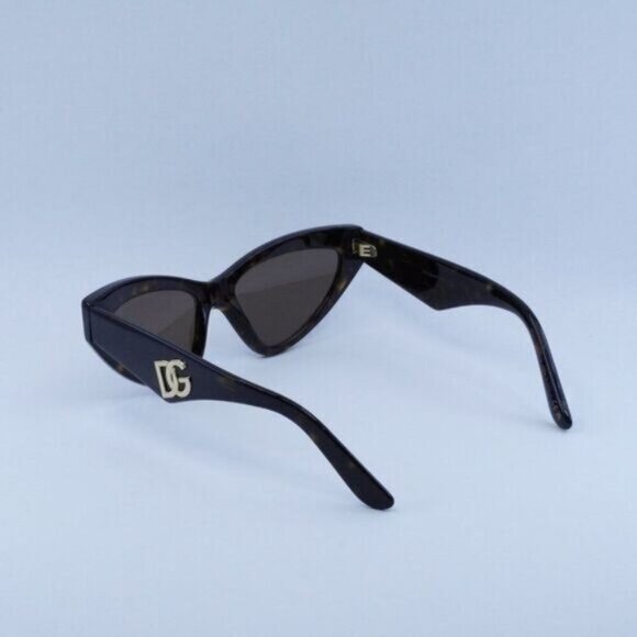 🕶️ New Dolce & Gabbana DG4439 502/73 Sunglasses - Havana Frame, Brown Lenses - Picture 9 of 10